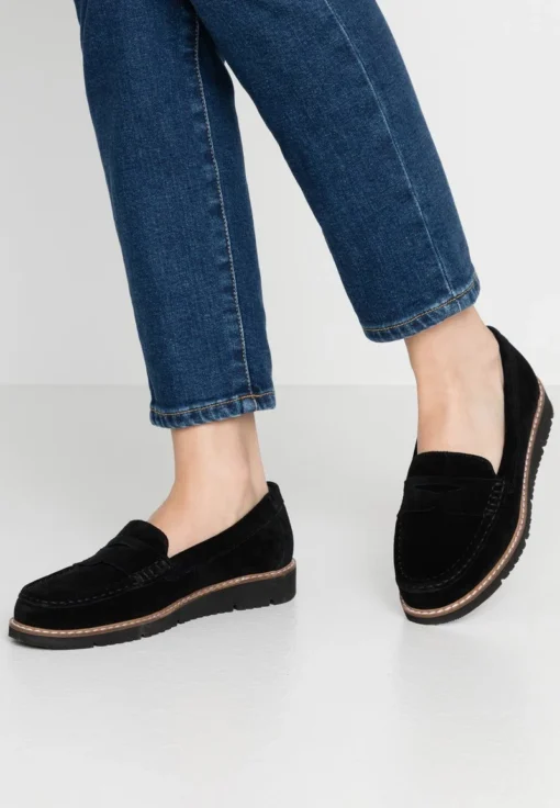 Anna Field COMFORT LEATHER - Slipper - Black -Bekleidungsgeschäft 0fbba4cca84e4107afaf261395f624fc