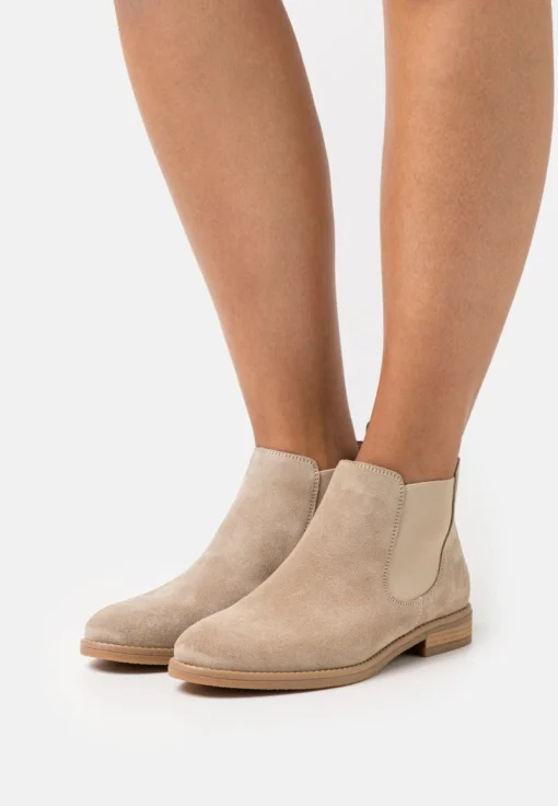 Pier One LEATHER - Ankle Boot - Beige -Bekleidungsgeschäft 14ab16f16d244634be80bc94e3c32b19