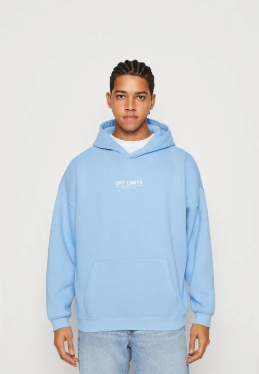 YOURTURN SUPER OVERSIZED UNISEX - Kapuzenpullover - Light Blue -Bekleidungsgeschäft 1ba362bbfab74843824c421848455af6