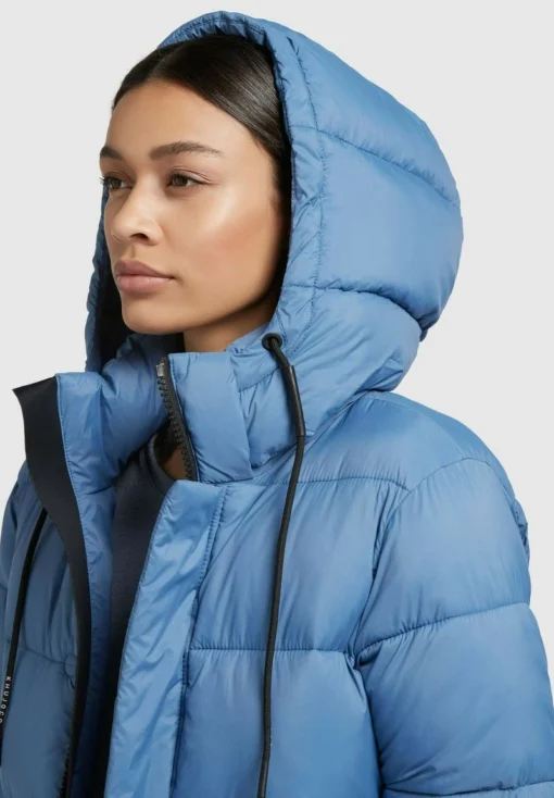 Khujo EVONA MATT - Winterjacke - Blau -Bekleidungsgeschäft 1e6a232aeb464750a7f8fb92f3979330