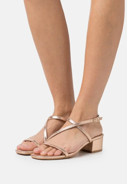 Riemensandalette - Rose Gold Coloured -Bekleidungsgeschäft 2810ea4be330466d9d485d882882e099