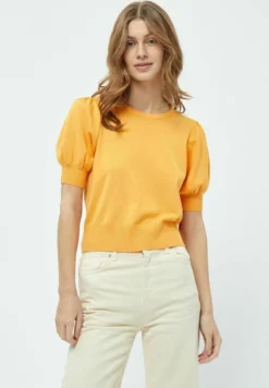 Minus LIVA - T-Shirt Basic - Mango Sorbet -Bekleidungsgeschäft 2ac6428dc7af4c1c8fc27788c8a2c7af 1