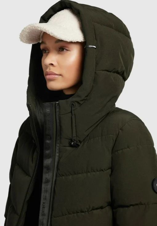 Khujo FAMES - Winterjacke - Dunkelgrün -Bekleidungsgeschäft 36421a71b5dd4646a5567174e21360aa