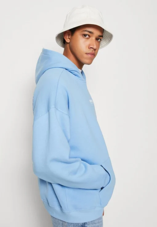 YOURTURN SUPER OVERSIZED UNISEX - Kapuzenpullover - Light Blue -Bekleidungsgeschäft 38b80b867e014ab69f166bbc65c4a779