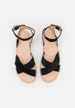 Anna Field LEATHER - Espadrille - Black -Bekleidungsgeschäft 41c6cd611ad444099ab2fa62891d0434