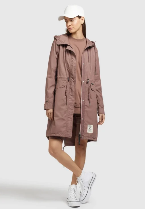 Khujo NANDA3 - Parka - Mauve -Bekleidungsgeschäft 4d0bcd6112bb4768ab0bc315a849bfb4