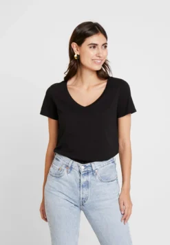 Anna Field T-Shirt Basic - Black -Bekleidungsgeschäft 5129dfccf7094e4c99fc893f4a5340f1 1