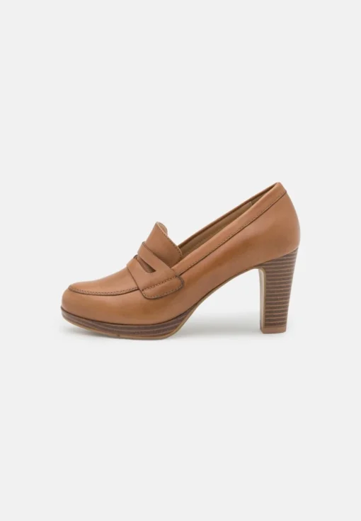 Pier One LEATHER - Pumps - Cognac -Bekleidungsgeschäft 91e8f543bce943eaa69d3c278f9dfc74