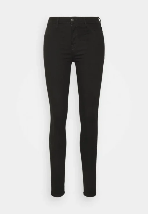 Edc By Esprit MEDIUM RISE - Jeggings - Black Rinse -Bekleidungsgeschäft 94ea7cffe67942af805a21d3ffa5d777