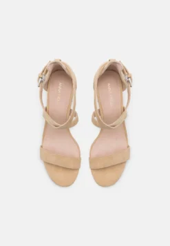 Anna Field LEATHER - Riemensandalette - Beige -Bekleidungsgeschäft 970b51845db14b98834d9093a0e4661a