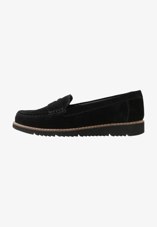 Anna Field COMFORT LEATHER - Slipper - Black -Bekleidungsgeschäft b817fe296d7d424dbb4816afdbe22529