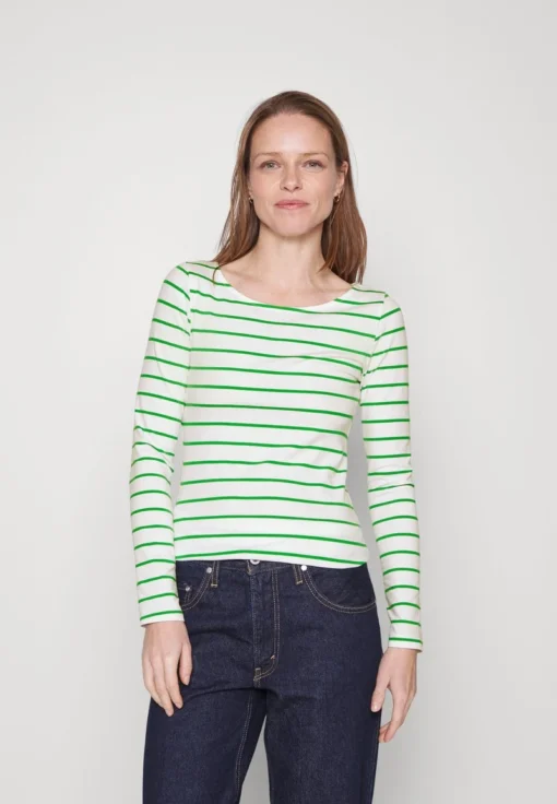 Anna Field 2 PACK - Langarmshirt - White/green -Bekleidungsgeschäft be0274abdd844a139e4943e457b9e34f