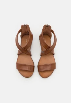 Anna Field LEATHER - Riemensandalette - Cognac -Bekleidungsgeschäft dd2f8f08df6f40a3825e3a32d4ca6d3f