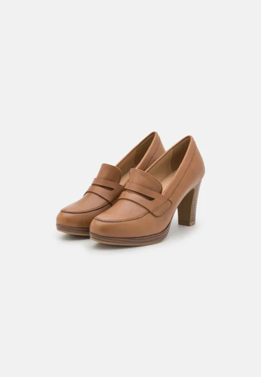 Pier One LEATHER - Pumps - Cognac -Bekleidungsgeschäft e17d8d2073694eb883bc13a967c6343d