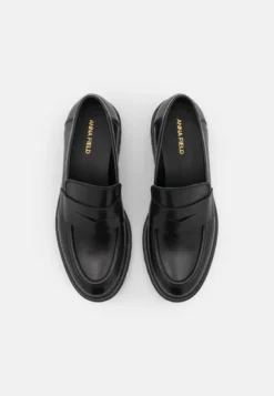 Anna Field LEATHER - Slipper - Black -Bekleidungsgeschäft f9a441ca8e6541cbba43e063e68e8ee7